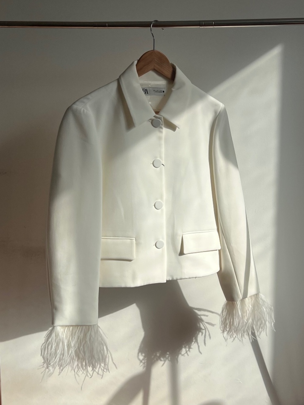 ZARA White Jacket